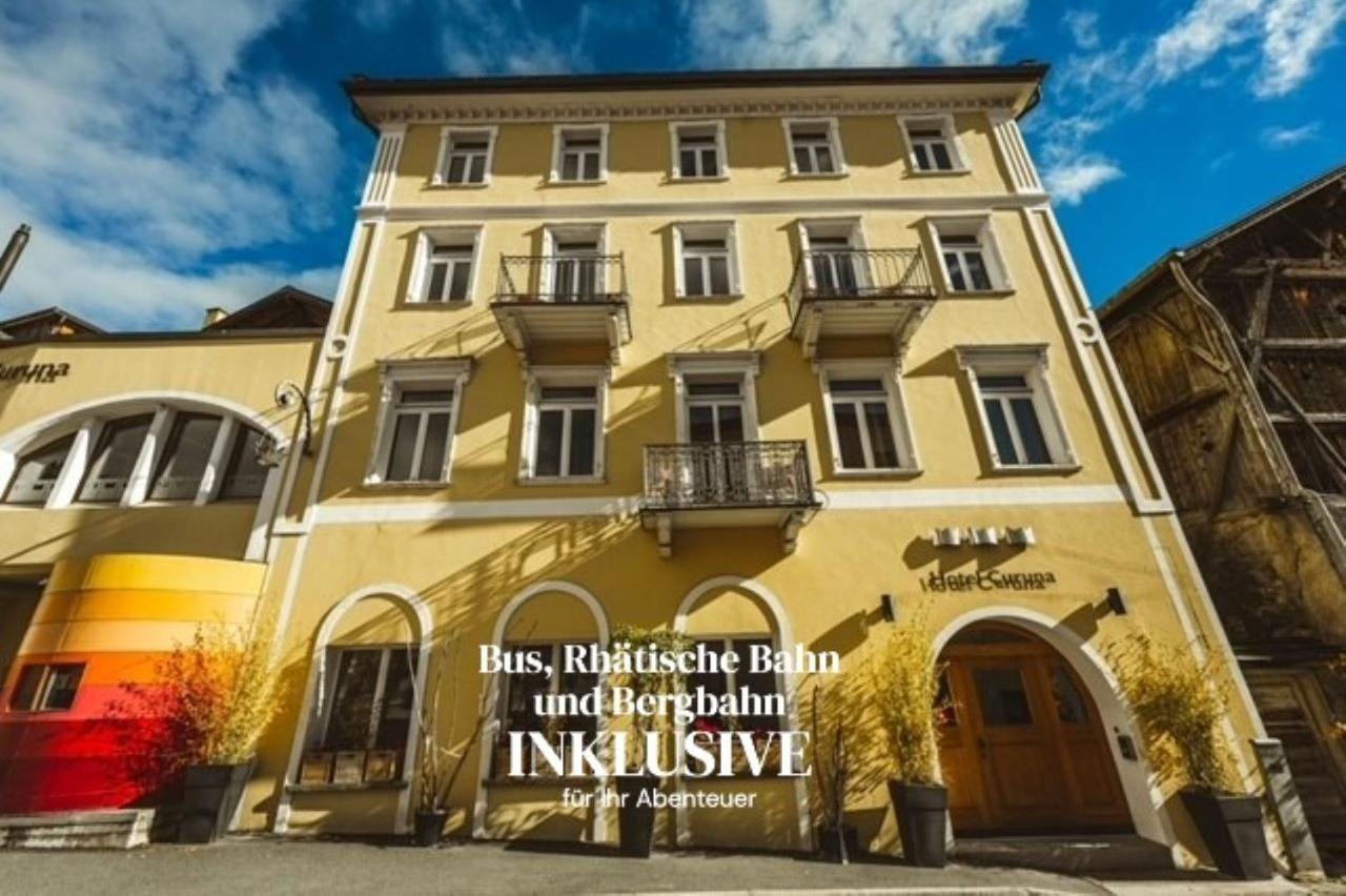 Curuna Hotel-Garni B&B Scuol Exterior photo